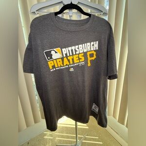 Majestic Pittsburgh Pirates Men’s XL Charcoal Tee